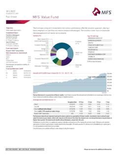 mfs value fund fact sheet.